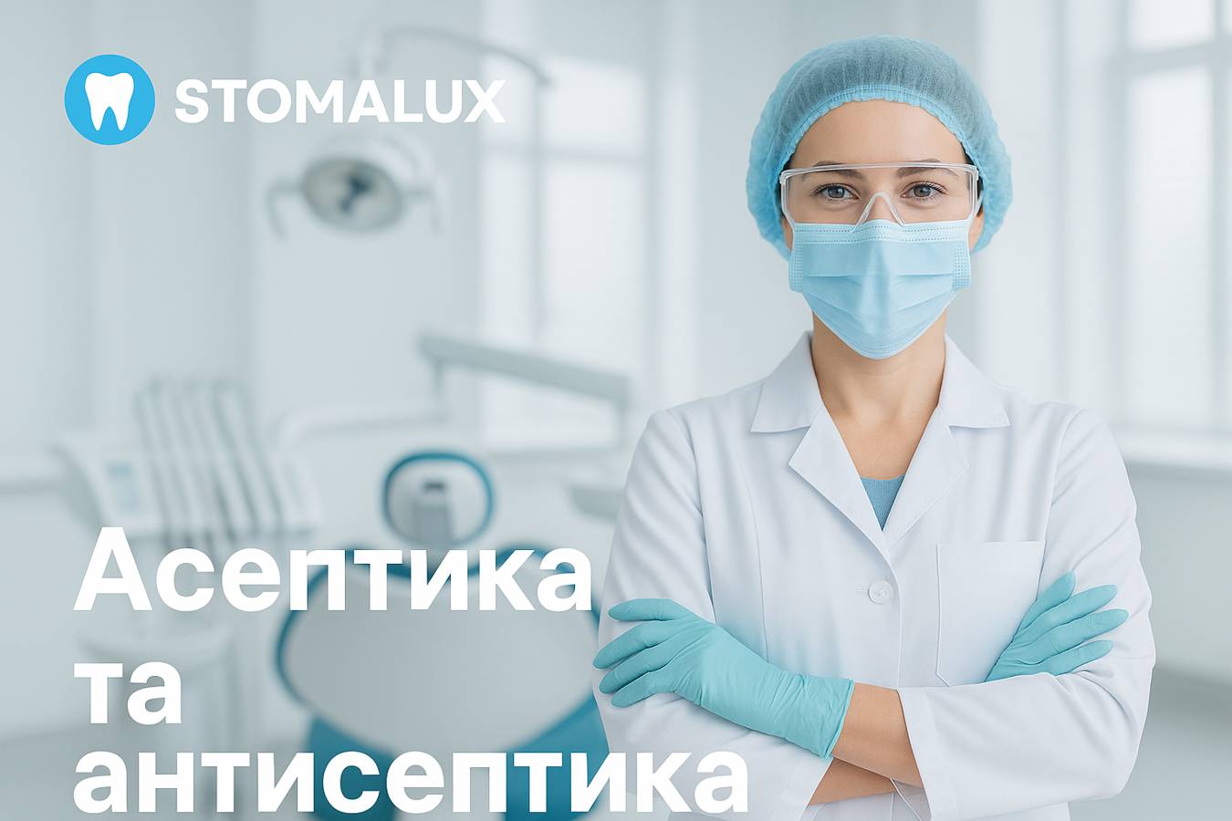 Асептика та антисептика у Стомалюкс